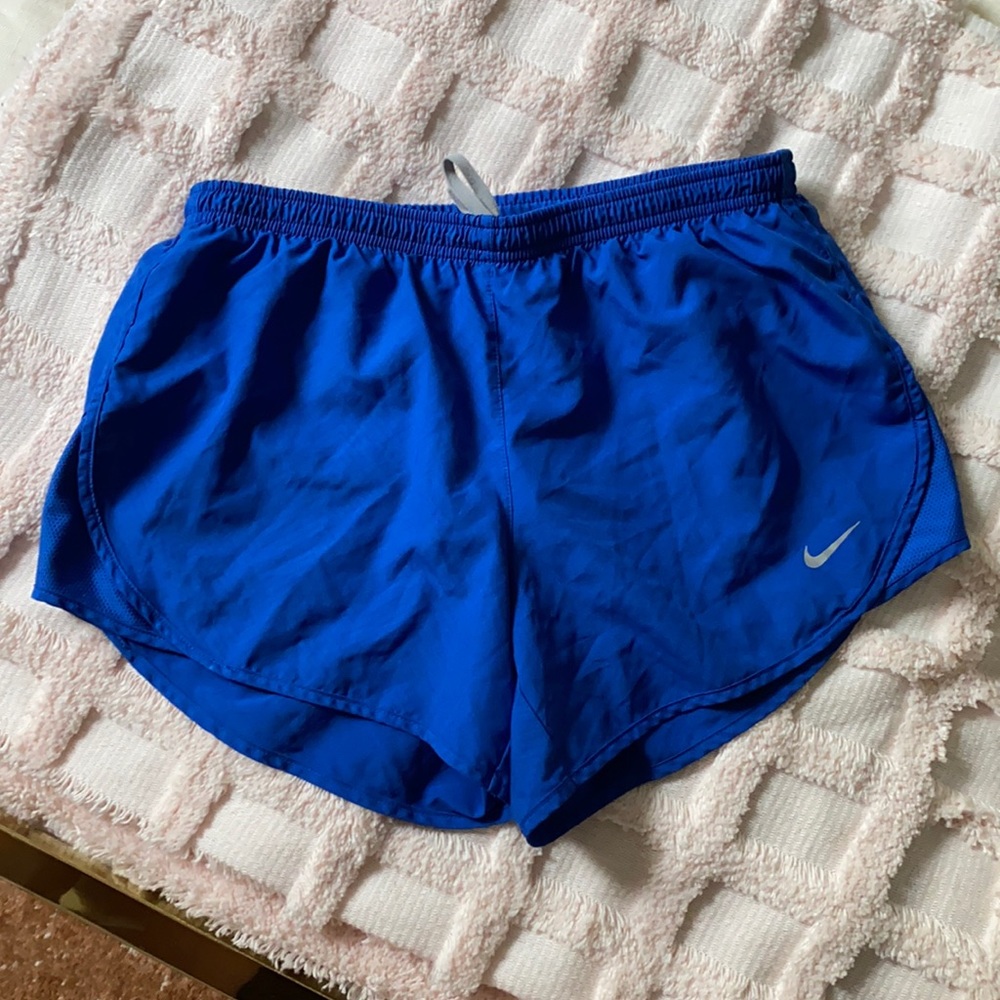 Blue Nike Running Shorts